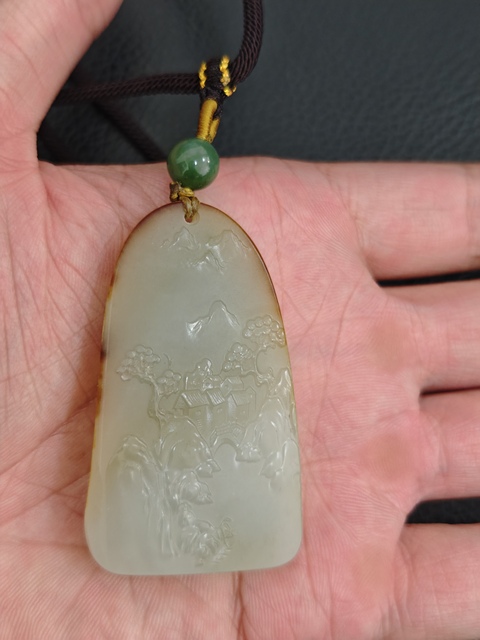 古玩玉器觀音真品鑒賞圖