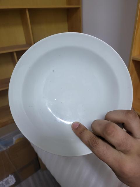 古玩陶瓷粉彩高足盤真品鑒賞圖