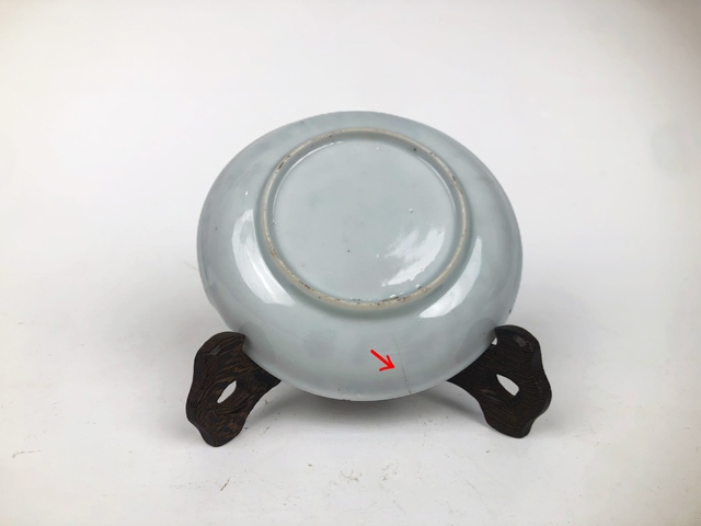 古玩陶瓷清雍正·粉彩鶴鹿同春盤拍賣,當前價格198元