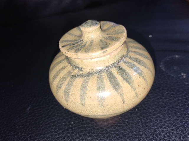 古玩陶瓷青花蓋罐真品鑒賞圖