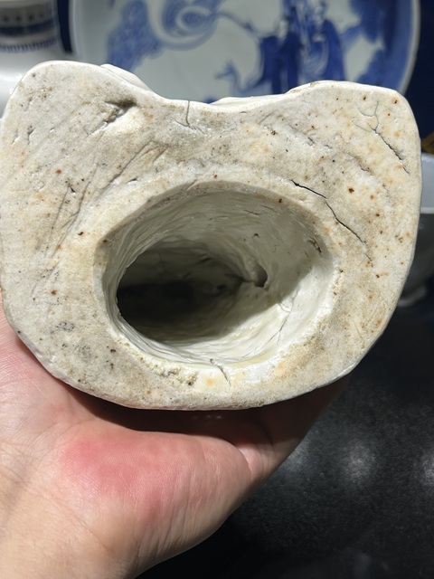 古玩陶瓷德化白瓷觀音菩薩造像真品鑒賞圖