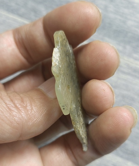 古玩玉器仿古玉殘件真品鑒賞圖