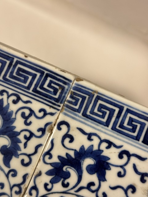 古玩陶瓷青花纏枝花卉紋冰箱真品鑒賞圖