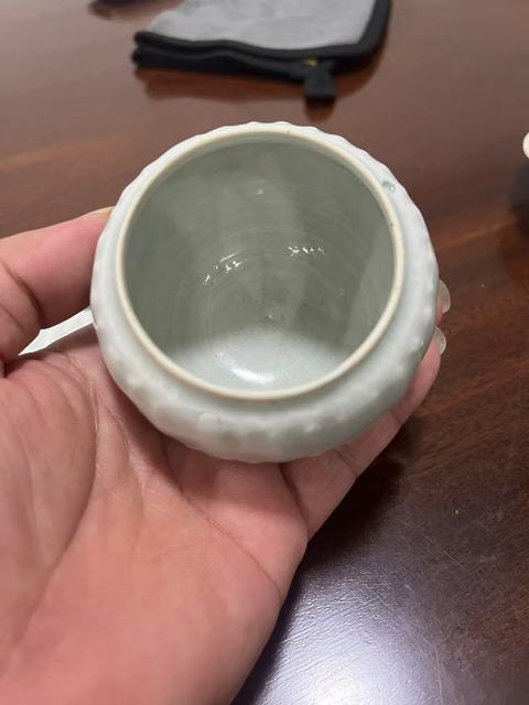 古玩陶瓷湖田窯影青釉蓋罐真品鑒賞圖