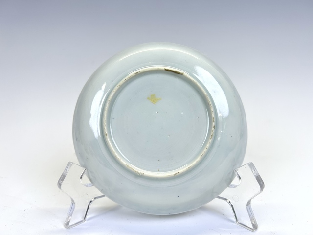 古玩陶瓷清康熙·青花花卉碟拍賣,當前價格198元