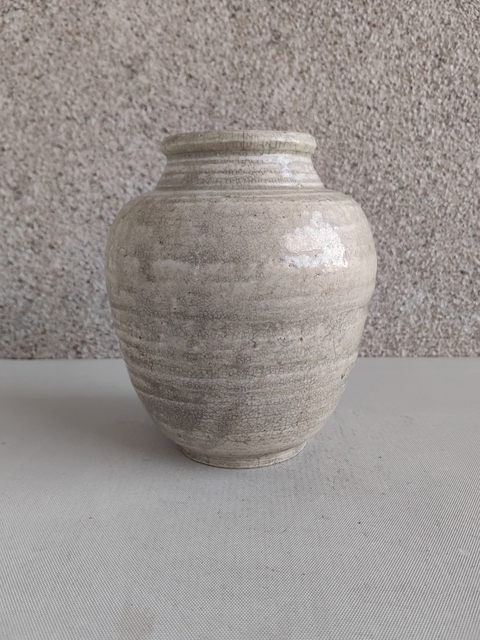 古玩陶瓷青白釉罐拍賣,當前價格398元