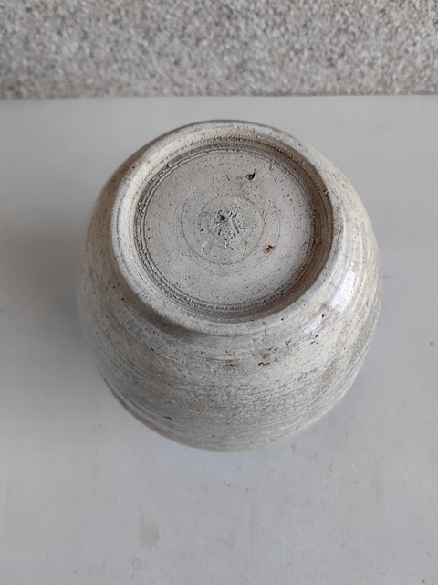 古玩陶瓷青白釉罐拍賣,當前價格398元