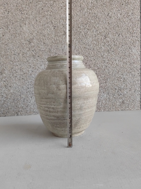 古玩陶瓷青白釉罐拍賣,當前價格398元