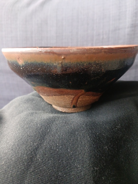 古玩陶瓷黑釉盞拍賣,當(dāng)前價(jià)格2980元