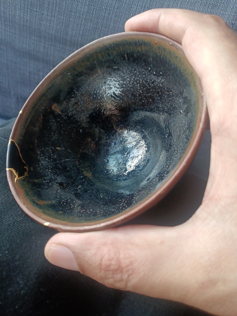 古玩陶瓷黑釉盞拍賣,當(dāng)前價(jià)格2980元