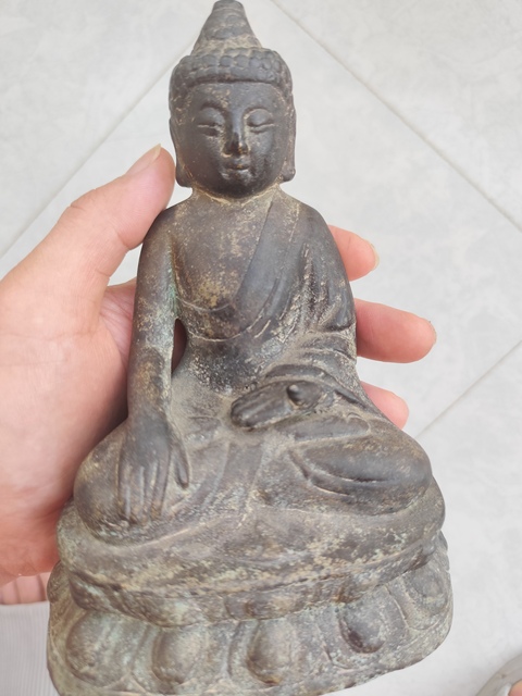 古玩銅器造像真品鑒賞圖