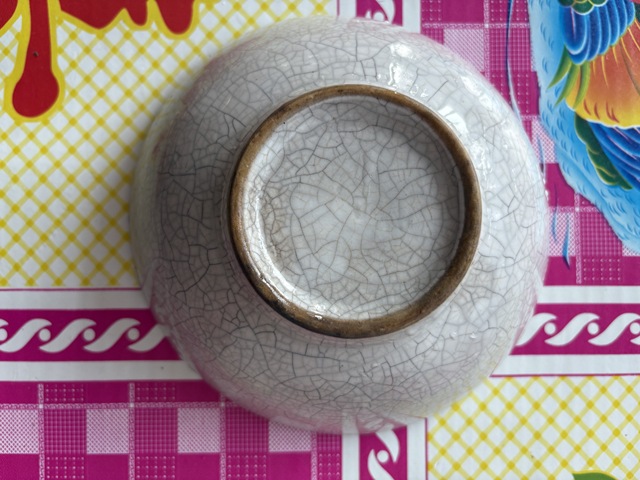 古玩陶瓷哥釉碗真品鑒賞圖