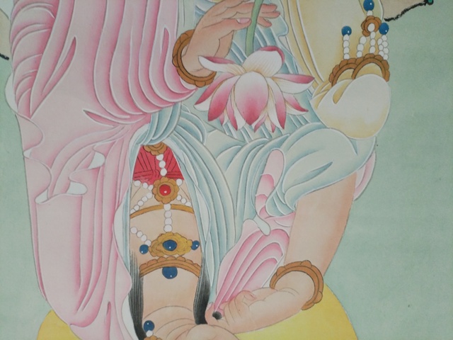古玩字畫端蓮寶相真品鑒賞圖