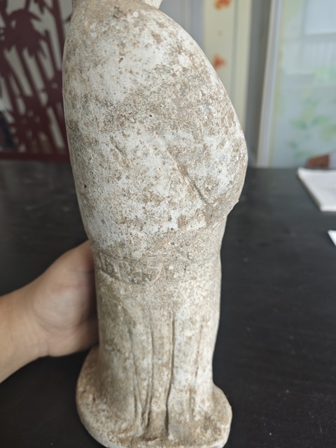 古玩陶瓷彩陶女傭真品鑒賞圖