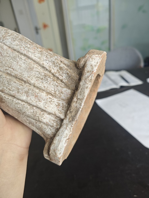 古玩陶瓷彩陶女傭真品鑒賞圖