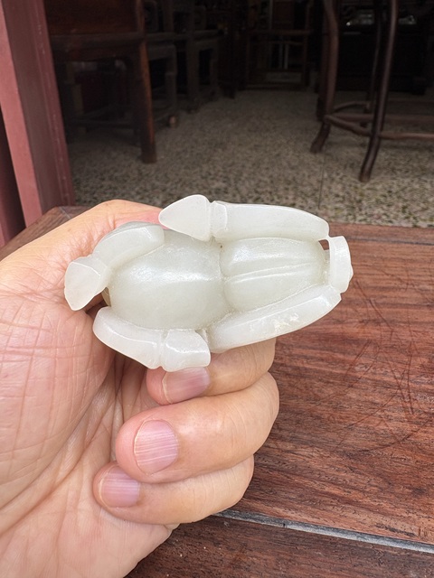 古玩玉器玉雕瑞獸題材掛件真品鑒賞圖