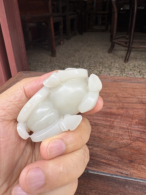 古玩玉器玉雕瑞獸題材掛件真品鑒賞圖