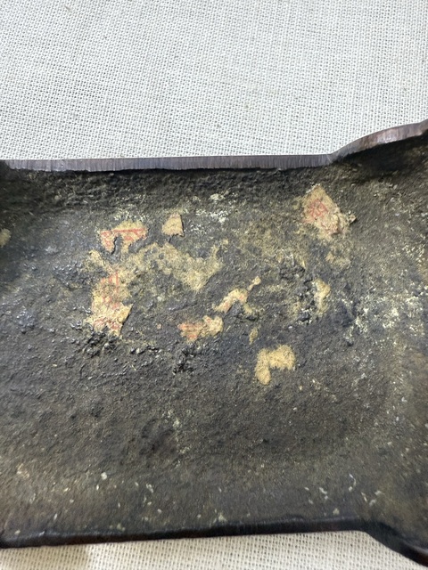 古玩銅器墨床真品鑒賞圖