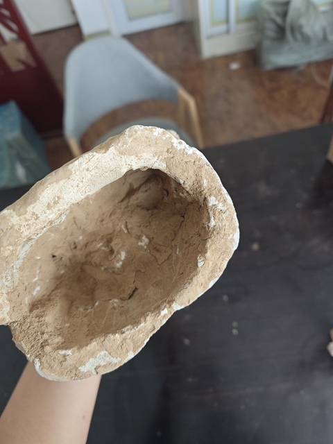 古玩陶瓷彩陶俑真品鑒賞圖