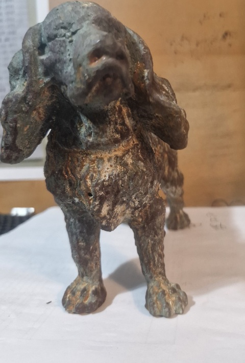 古玩雜項狗型擺件真品鑒賞圖