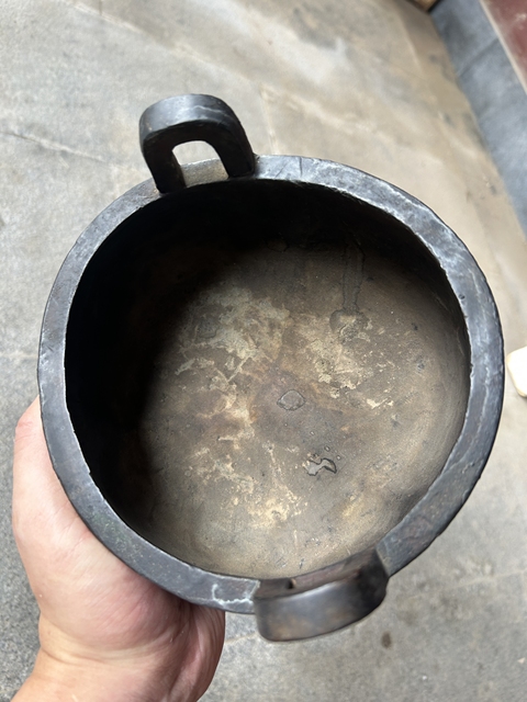 古玩銅器鼎真品鑒賞圖