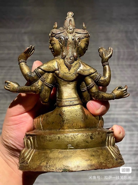 古玩銅器造像真品鑒賞圖