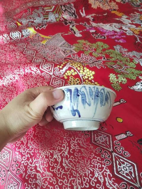 古玩陶瓷青花碗真品鑒賞圖