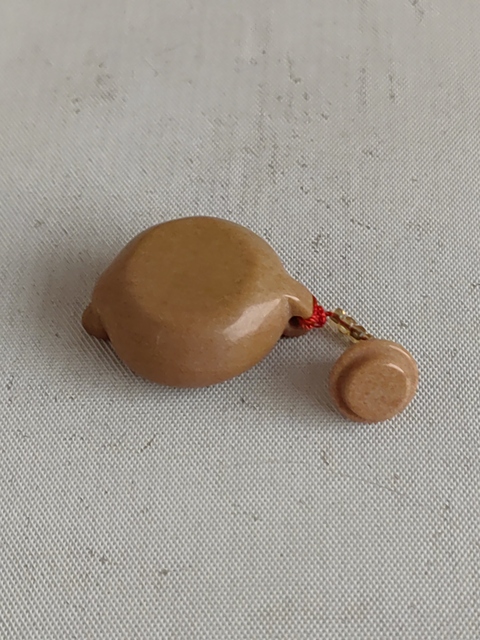 古玩玉器金絲玉壺真品鑒賞圖
