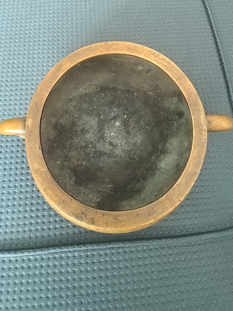 古玩銅器爐子真品鑒賞圖