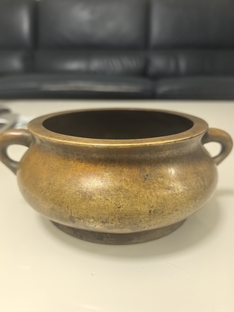 古玩銅器爐子真品鑒賞圖