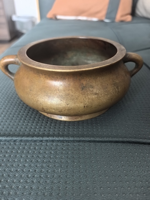 古玩銅器爐子真品鑒賞圖