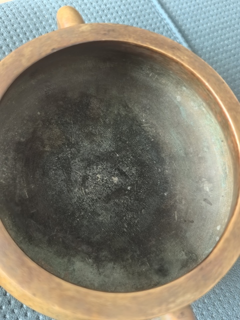 古玩銅器爐子真品鑒賞圖