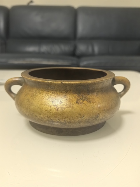 古玩銅器爐子真品鑒賞圖