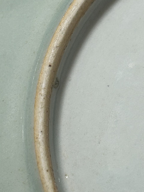 古玩陶瓷粉彩盤真品鑒賞圖