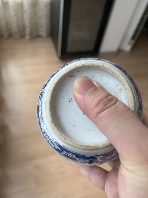 古玩陶瓷青花罐真品鑒賞圖
