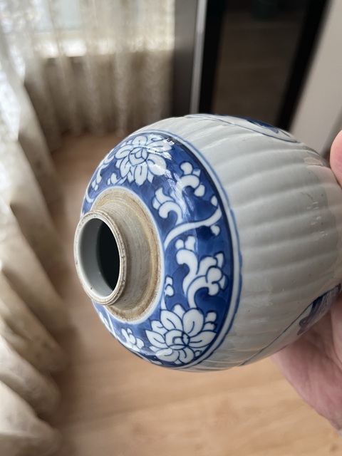 古玩陶瓷青花罐真品鑒賞圖