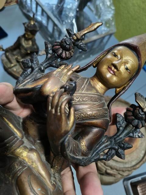 古玩銅器造像真品鑒賞圖