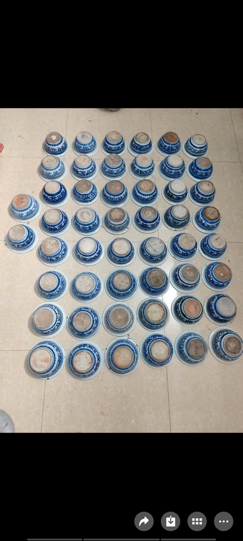 古玩陶瓷晚清青花奎龍紋香爐真品鑒賞圖