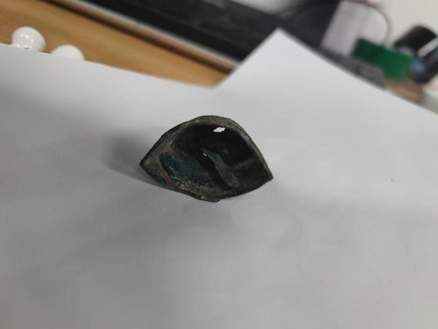 古玩銅器漢代鈴鐺真品鑒賞圖