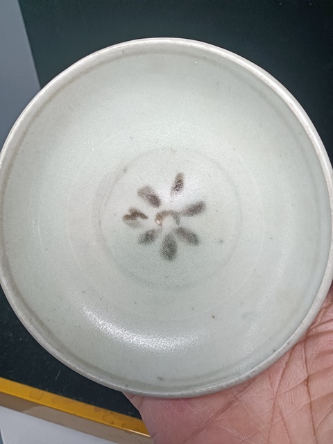 古玩陶瓷青花蕉葉紋臥足洗拍賣(mài)，當(dāng)前價(jià)格3888元