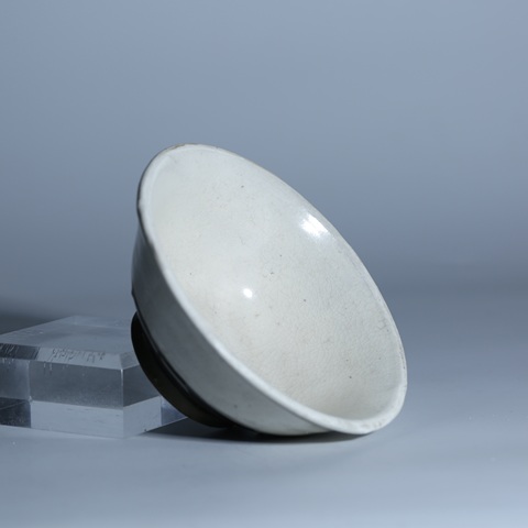 古玩陶瓷磁州窯雙色釉茶盞真品鑒賞圖