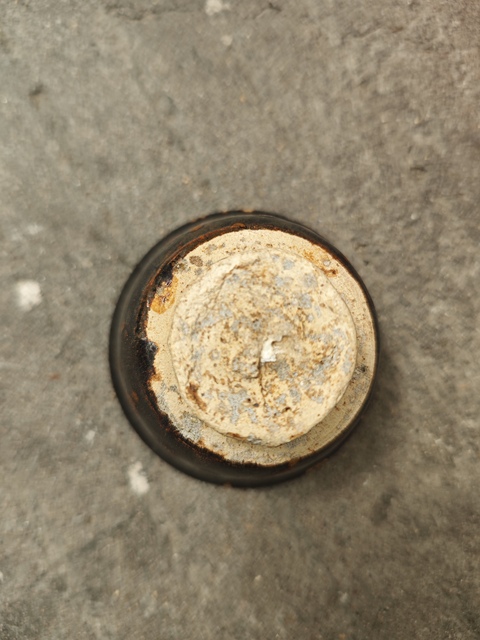 古玩陶瓷吉州窯戴帽茶杯真品鑒賞圖