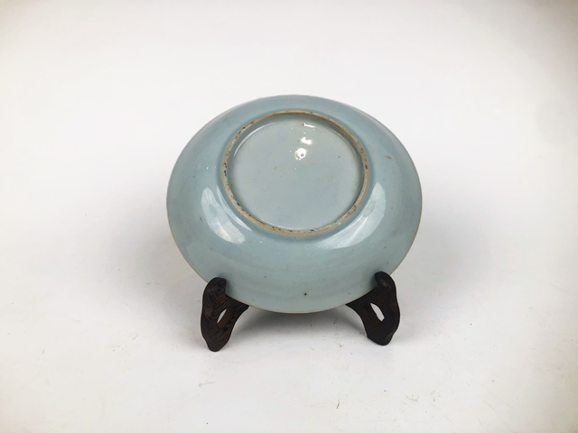 古玩陶瓷清雍正·粉彩博古花卉盤拍賣,當(dāng)前價(jià)格198元