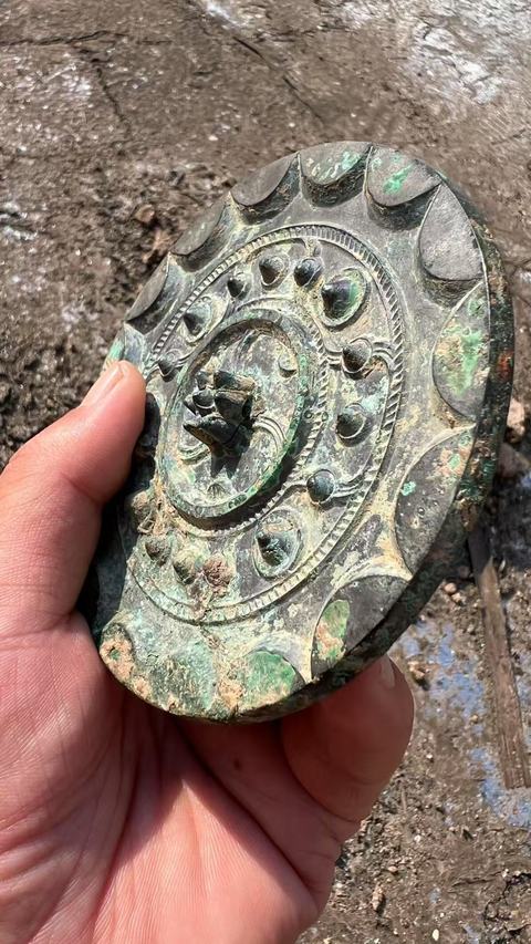 古玩銅器銅鏡真品鑒賞圖