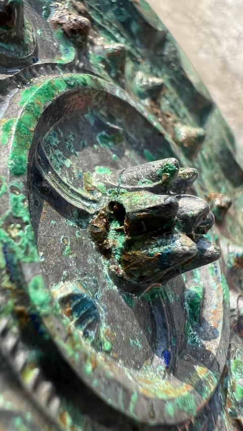 古玩銅器銅鏡真品鑒賞圖