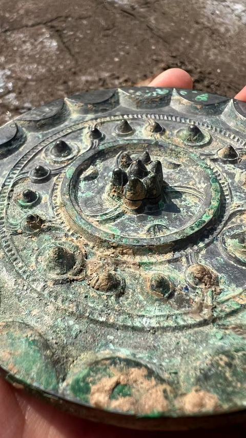 古玩銅器銅鏡真品鑒賞圖