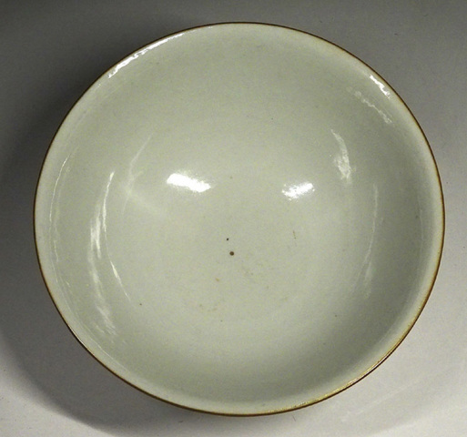 古玩陶瓷皮球花粉彩碗真品鑒賞圖