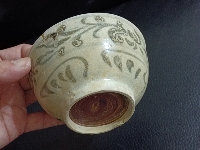 古玩陶瓷安南窯青花碗真品鑒賞圖