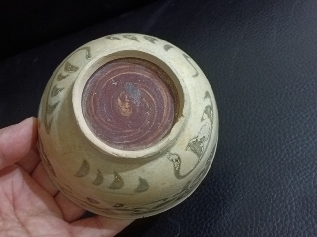 古玩陶瓷安南窯青花碗真品鑒賞圖