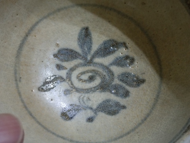 古玩陶瓷安南窯青花碗真品鑒賞圖